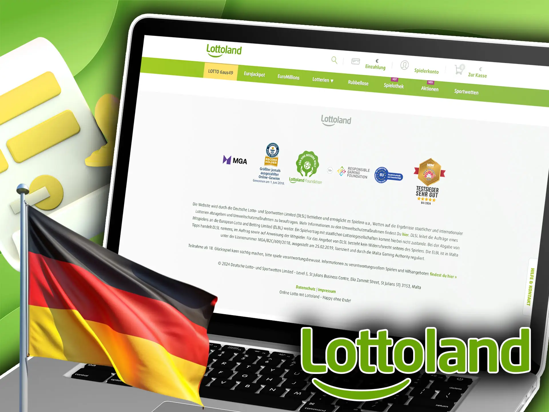 Ist es legal bei Lottoland zu spielen finde hier alle Infos.